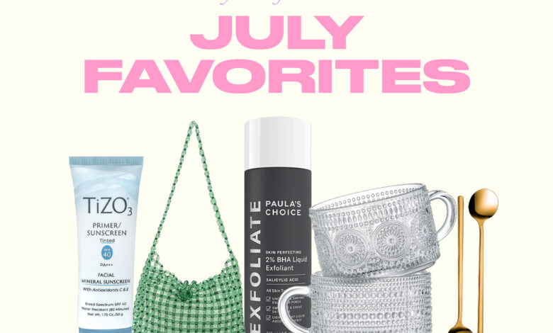 Skinny Confidential Group's July favorites