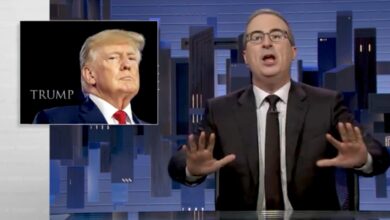 John Oliver Exposes Fox News’ Unhinged Jeffrey Epstein-Photoshopping Reaction to Trump FBI Raid