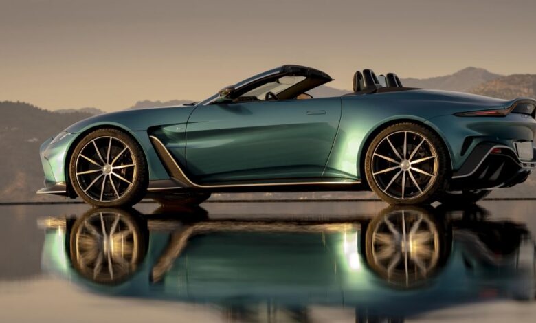 2023 Aston Martin V12 Vantage Roadster revealed
