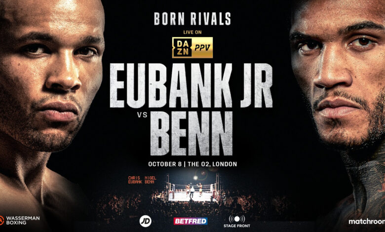 Image: DAZN PPV: Eubank Jr And Benn Clash In Mega Fight At The O2 In London!