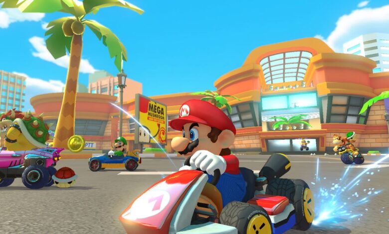 Mario Kart 8's Coconut Mall Track got a wild update and the internet is paying attention