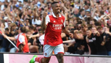 Gabriel Jesus has raised Arsenal's standards, says Mikel Arteta after his standout home debut