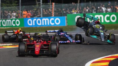 Lewis Hamilton admits fault but won't speak to Fernando Alonso about collision