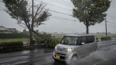 Japan Warns ‘Violent Typhoon’ Nanmadol Could Hit on Sunday