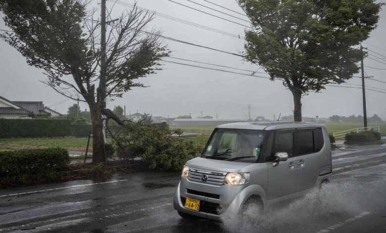 Japan Warns ‘Violent Typhoon’ Nanmadol Could Hit on Sunday
