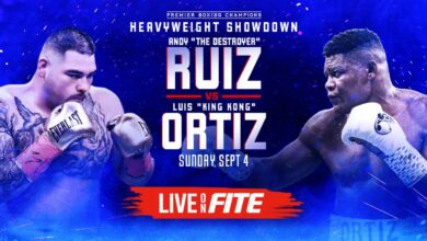 Image: LIVE: Ortiz vs Ruiz FITE TV Stream