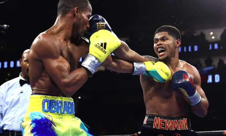 Image: Boxing Results: Shakur Stevenson Defeats Conceicao in Newark!