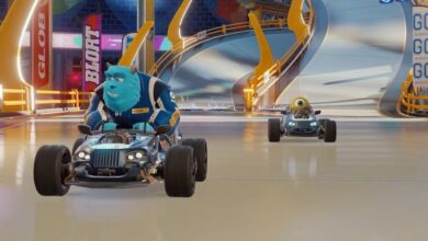 Disney's new Speedstorm movie trailer reveals the track and riders of Monsters, Inc.