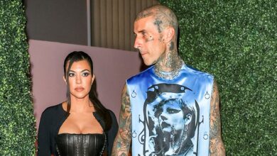Kourtney Kardashian shares intimate photos with Travis Barker while on the road