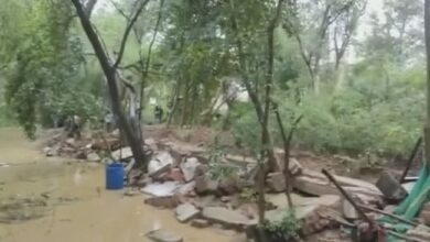 9 people died in wall collapse due to heavy rain in Lucknow, flooded city