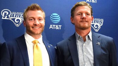 Los Angeles Rams extend contract with coach Sean McVay, GM Les Snead through 2026