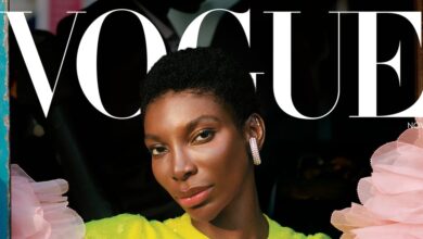 Michaela Coel's Gucci Dress on Vogue's November 2022 Cover