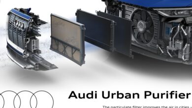 Audi front filter cleans the air as you drive - or recharge