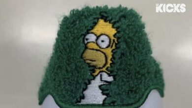 Adidas turns Homer's "Walking Into Bushes" into sneakers