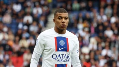 Paris Saint-Germain's Kylian Mbappe denies he wants to leave