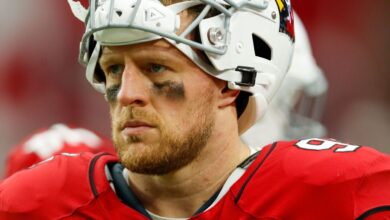 JJ Watt's tweets at the Arizona Cardinals, he'll be playing a few days after the heart procedure