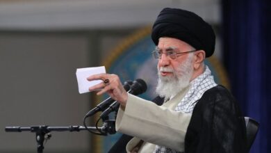 Iran's supreme leader praises paramilitary for crackdown on 'rioters'