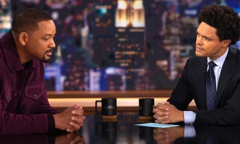 Will Smith Forgives Himself in First Big Sit-Down After ‘Horrific’ Oscars With ‘Daily Show’s’ Trevor Noah