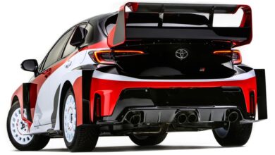 Toyota GR Corolla Rally Concept has flares, giant wings