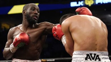 The clock is ticking for 1st place Terence Crawford