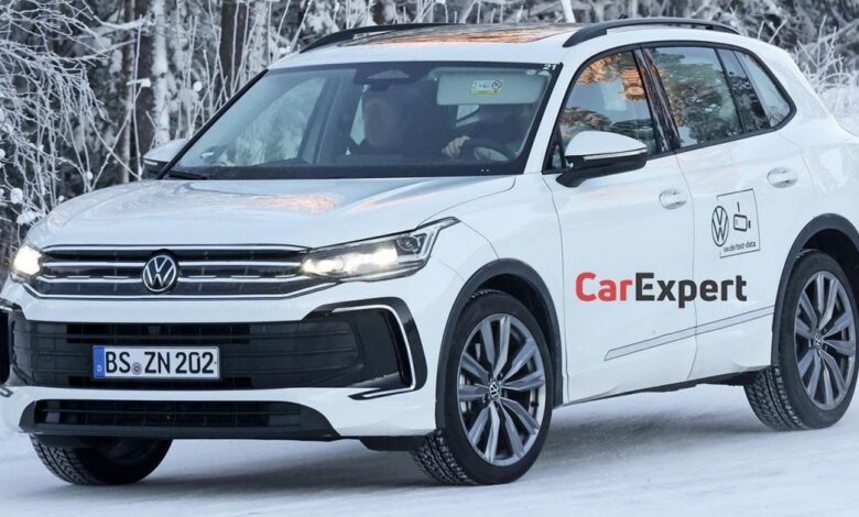 Volkswagen Tiguan 2024: New generation SUV was caught during a test run