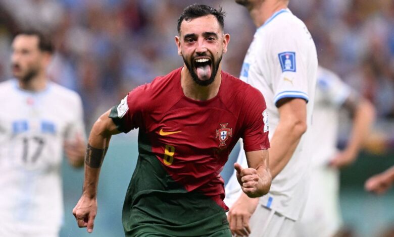 Bruno Fernandes is an important Portuguese player at the World Cup
