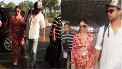 Katrina Kaif, Vicky Kaushal's Monday Airport Look Is Totally Comfortable |  Fashion trends