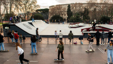 Skatepark Near Colosseum Gives Rome a Modern Tourist Spot