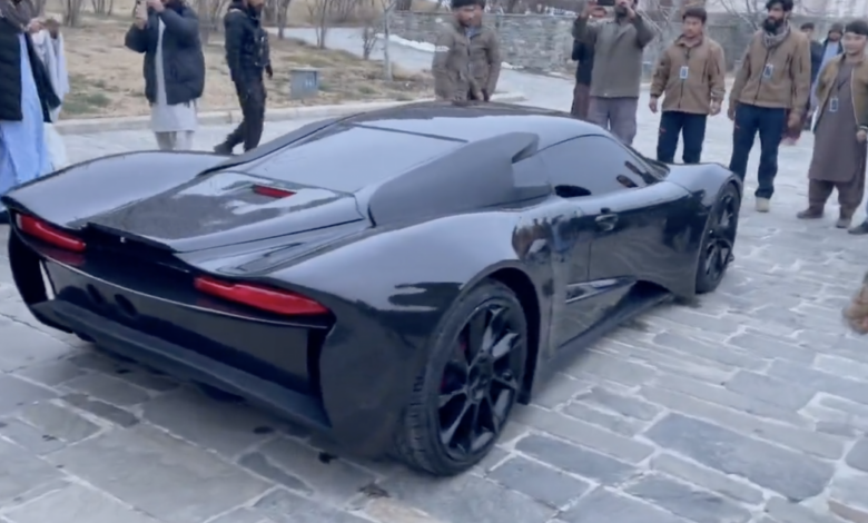 Taliban beat Tesla with a punch, launching Afghanistan's first supercar
