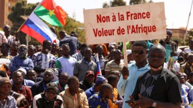 Burkina Faso's military government demands French troops leave the country within one month