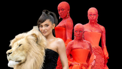 Doja Cat and Kylie Jenner Go Wild to Paris Fashion Week’s Schiaparelli Show