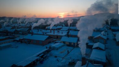 Mohe: China's northernmost city records coldest day ever