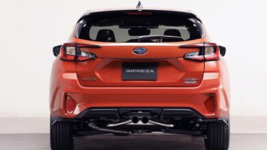 Subaru Impreza 2024 revealed with STI parts in development