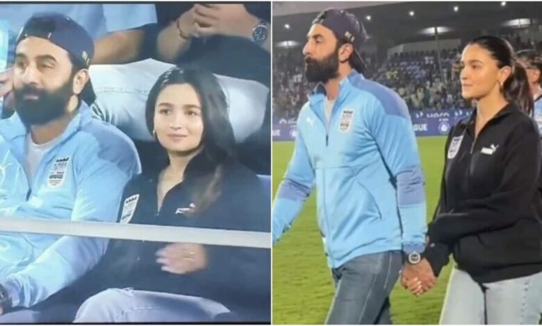 Alia Bhatt and Ranbir Kapoor wowed in chic casual attire as they held hands and cheered for Mumbai City FC: All photos, videos |  Fashion trends