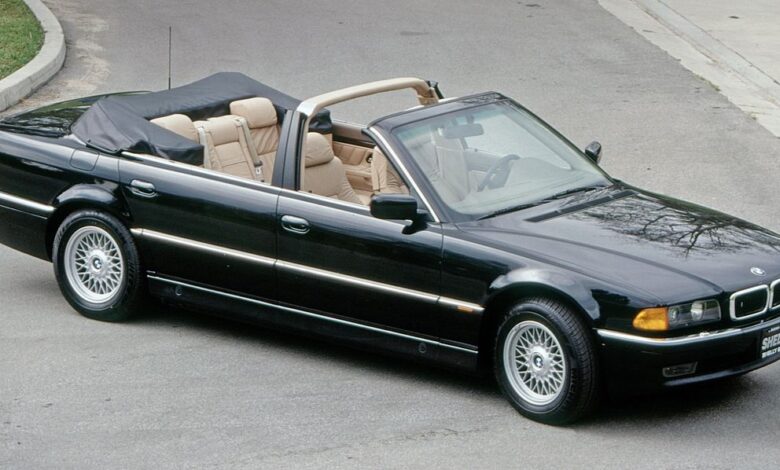 Technical Convertible Newport 1998 BMW 740iL
