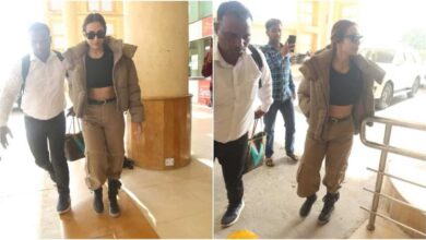 Malaika Arora's life jacket, jogger pants are the ultimate airport wear.  Photos, videos |  Fashion trends