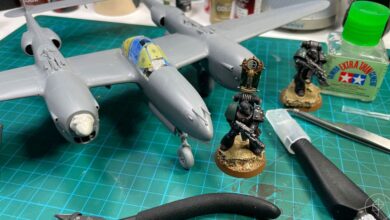 3 things I learned about 40K by building scale model airplanes