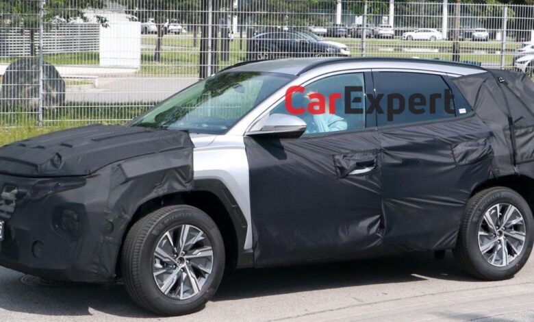 Revealed Hyundai Tucson facelift 2024 with small changes