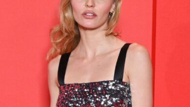 Lily-Rose Depp makes rare comment on Johnny Depp's dad at Cannes