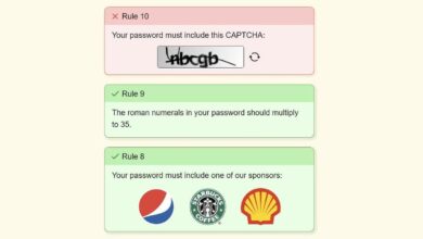 The password game is a perfect recreation of the online Dystopia