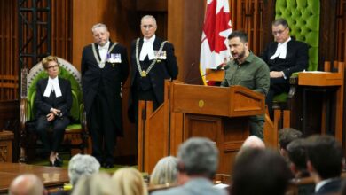 Zelensky Tells Canada’s Parliament Russia Is Committing Genocide