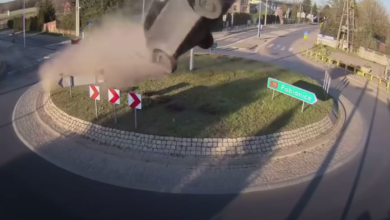 Is it legal to drive over a roundabout?