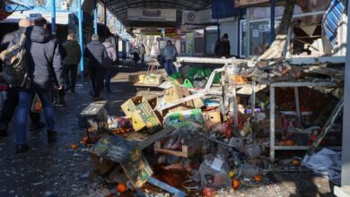 Deadly Blast Hits Market in Russia-Held Donetsk, Ukraine, Officials Say