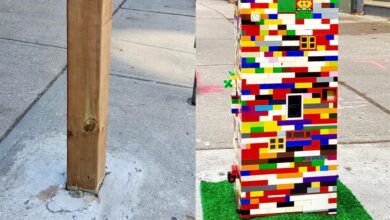 LEGO street pole in Toronto: Here's why
