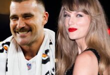 Travis Kelce Dances to Taylor Swift Song at Chiefs Party in Las Vegas