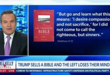 Newsmax Helps Donald Trump Hawk His $60 ‘God Bless the USA’ Bibles